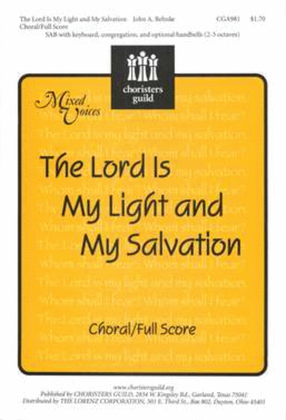 Book cover for Lord Is My Light and My Salvation - Choral/Full Score