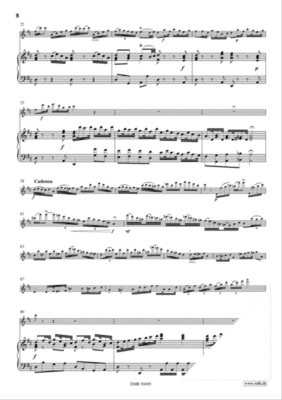 Concerto Violin Solo scores gallery preview page 9