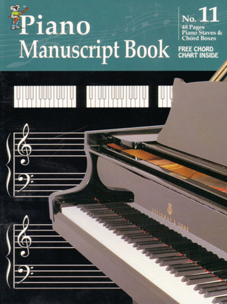 Manuscript Book No. 11 - Piano Staves