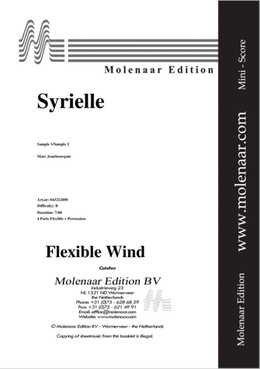 Syrielle Brass Band scores gallery preview page 2