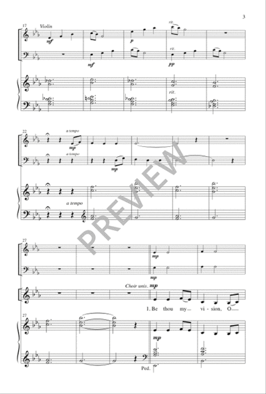 Be Thou My Vision Be Thou My Vision 2-Part scores gallery preview page 4