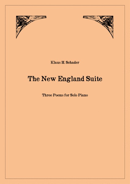 The New England Suite, Three Poems for Solo Piano image number null