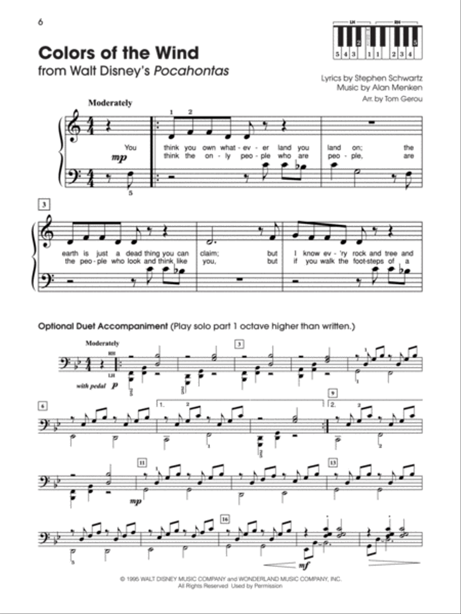 5 Finger Movie Heroines Easy Piano scores gallery preview page 2