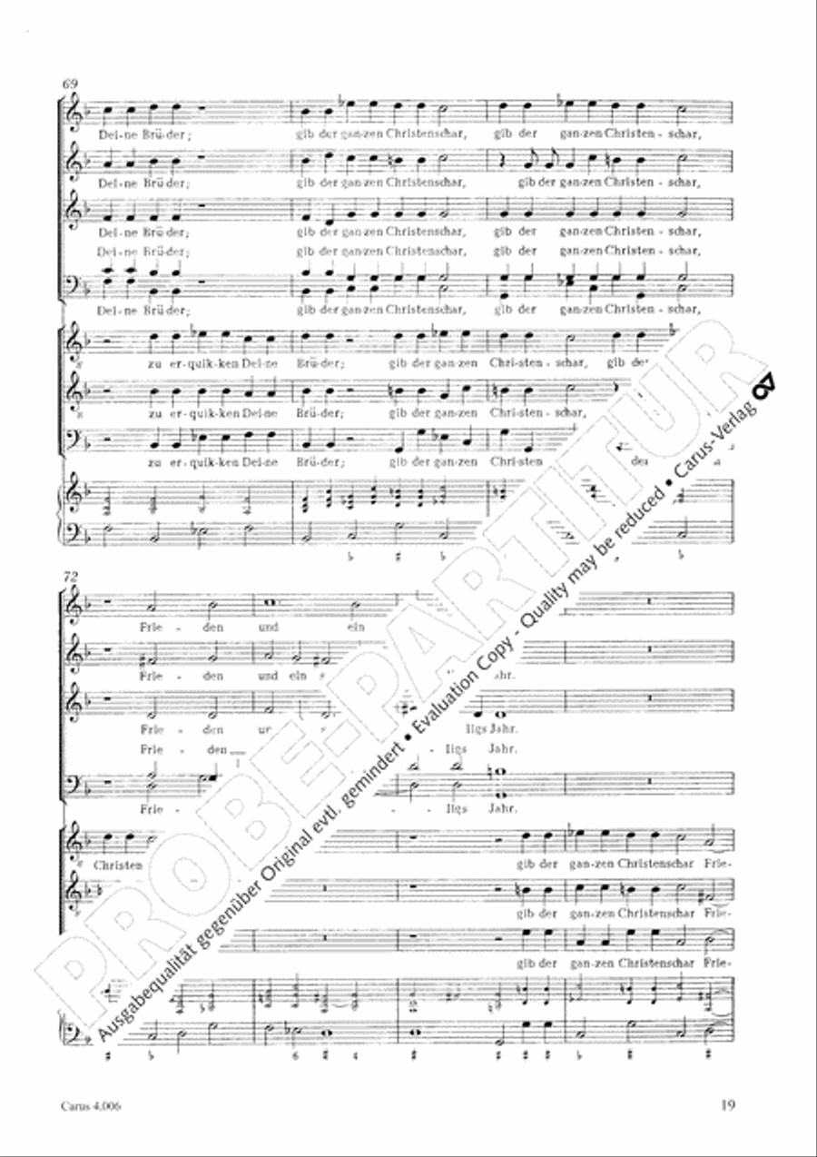Ten motets Ten motets Choir scores gallery preview page 21