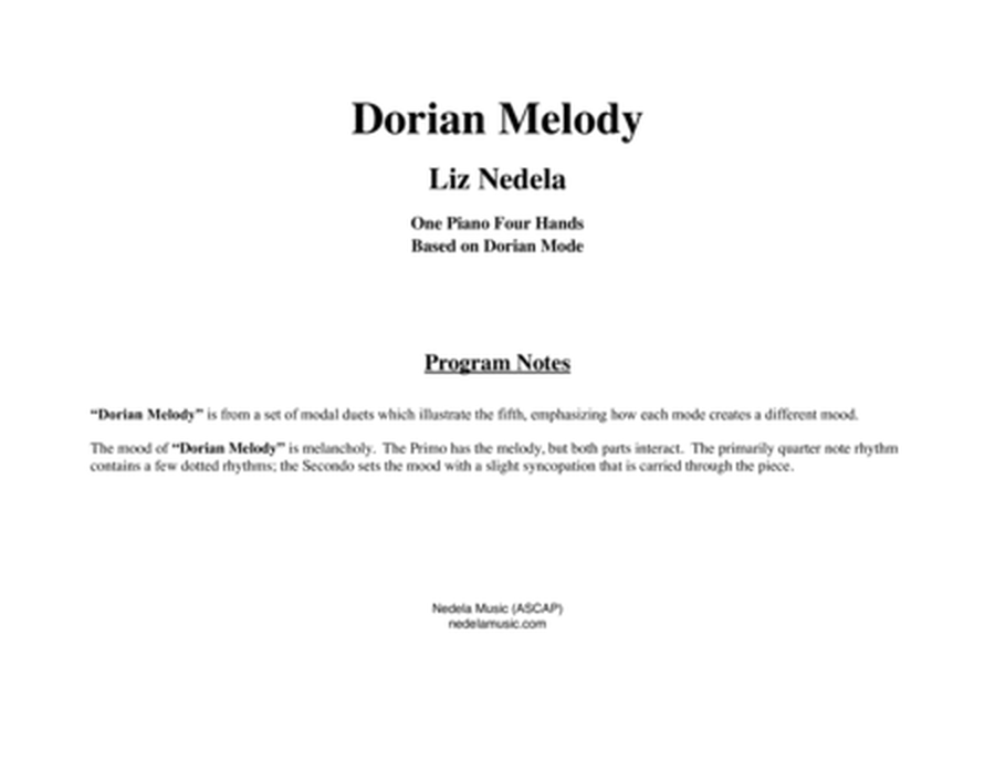 Duets on the Mode 2. Dorian Melody image number null