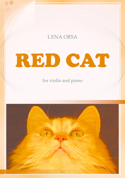 Red Cat for Violin and Piano image number null