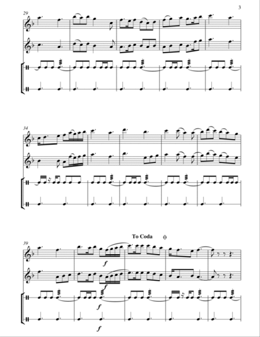 Storm Bay Shanty Small Ensemble scores gallery preview page 4