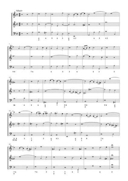 Corelli, Sonata op.2 n.3 in C major