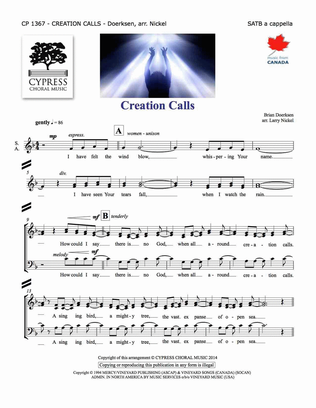 Book cover for Creation Calls -