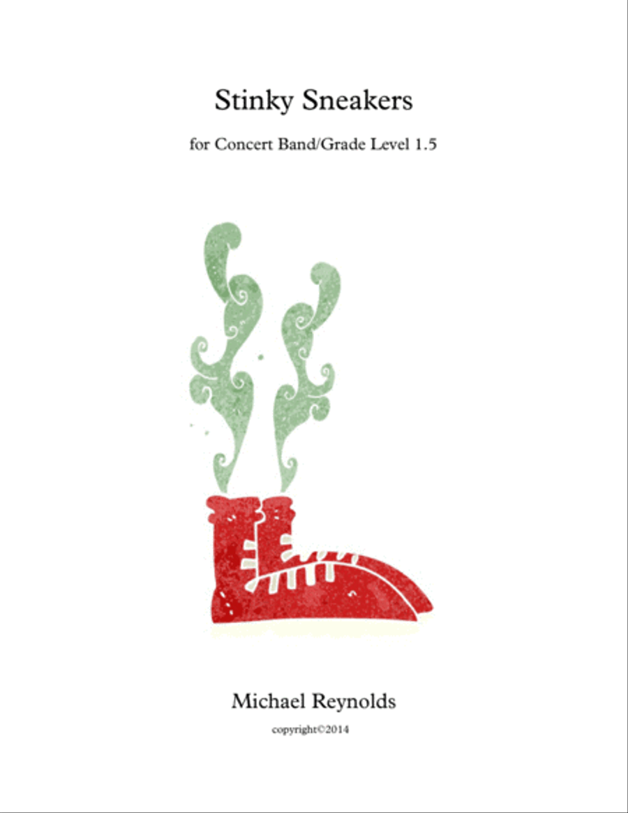 Stinky Sneakers Stinky Sneakers Concert Band scores gallery preview page 1