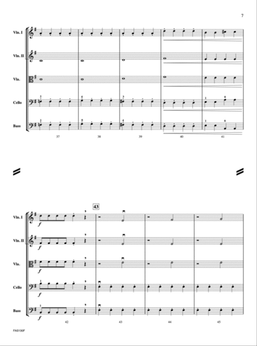 Mystic Fire Orchestra scores gallery preview page 6