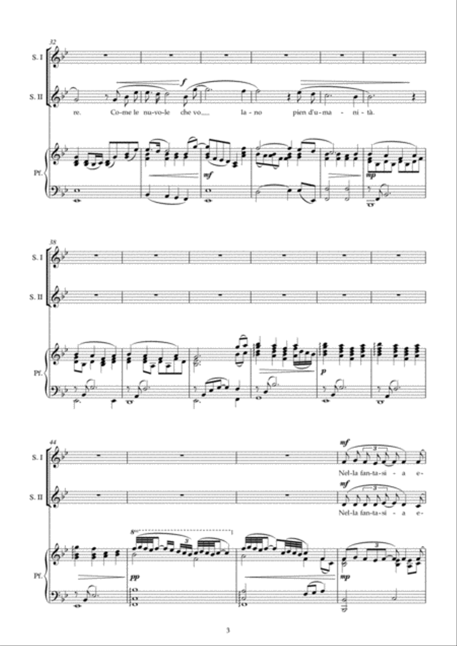Nella Fantasia Nella Fantasia Piano scores gallery preview page 3