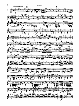 Mazas: Six Duets, Op. 39 - Duet No. 5 (Violin I)