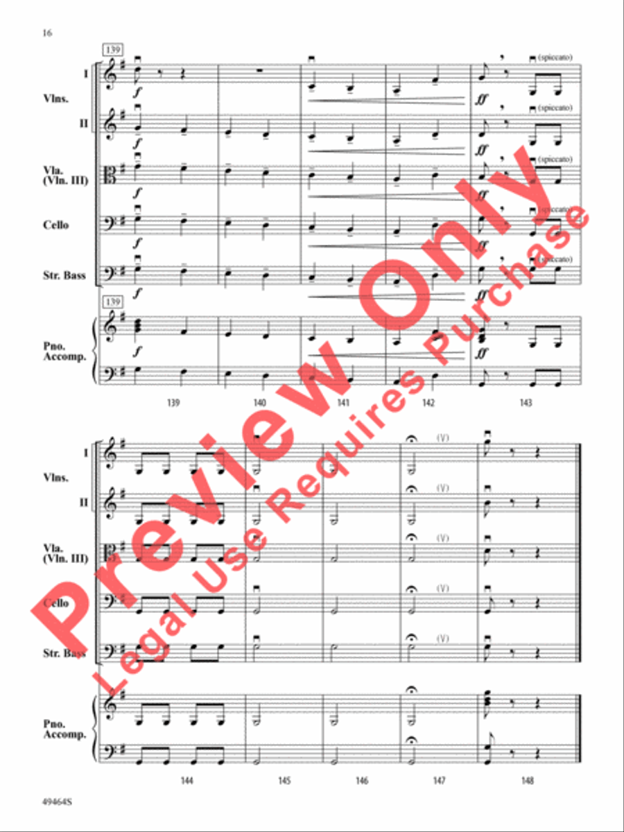 Spiccato Palooza! String Orchestra scores gallery preview page 17