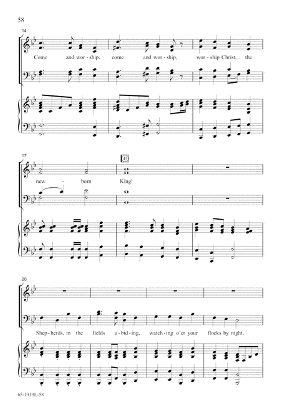 The Perfect Christmas The Perfect Christmas 4-Part scores gallery preview page 60