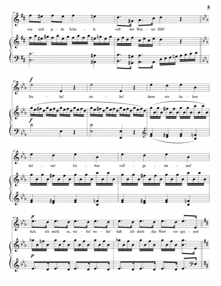 LOEWE: Der Zauberlehrling, Op. 20 no. 3 (transposed to D major)