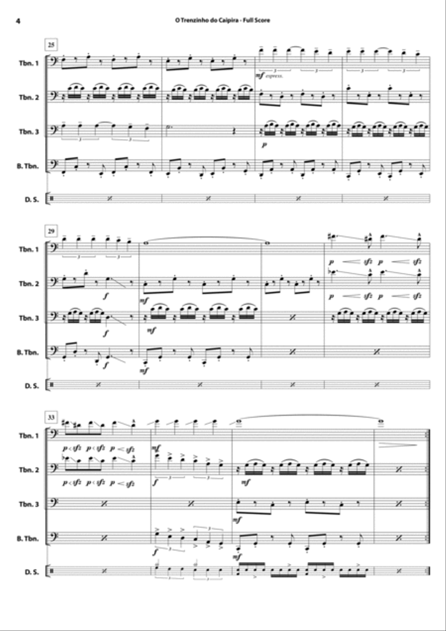 Bachianas Brasileiras N 2 Chamber Music scores gallery preview page 5