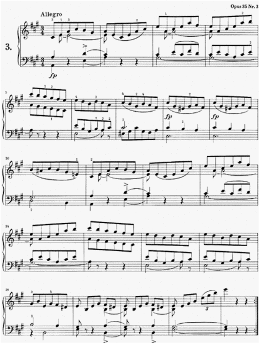 Selected Piano Works Piano Solo scores gallery preview page 3