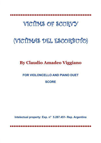 VICTIMS OF SCURVY (VICTIMAS DEL ESCORBUTO) image number null