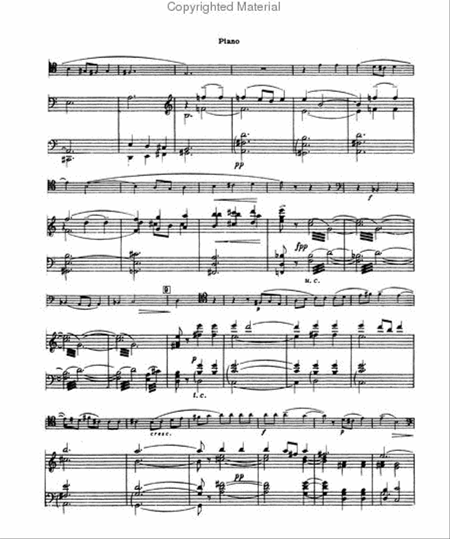 Concert Piece Bassoon scores gallery preview page 3