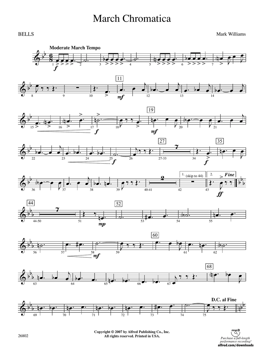 March Chromatica: Bells