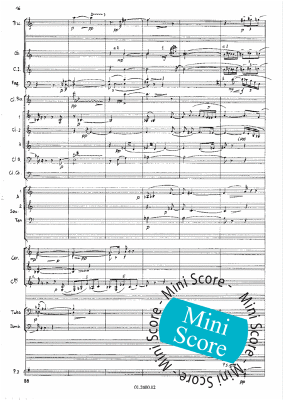 Aratoro I Aratoro I Concert Band scores gallery preview page 20