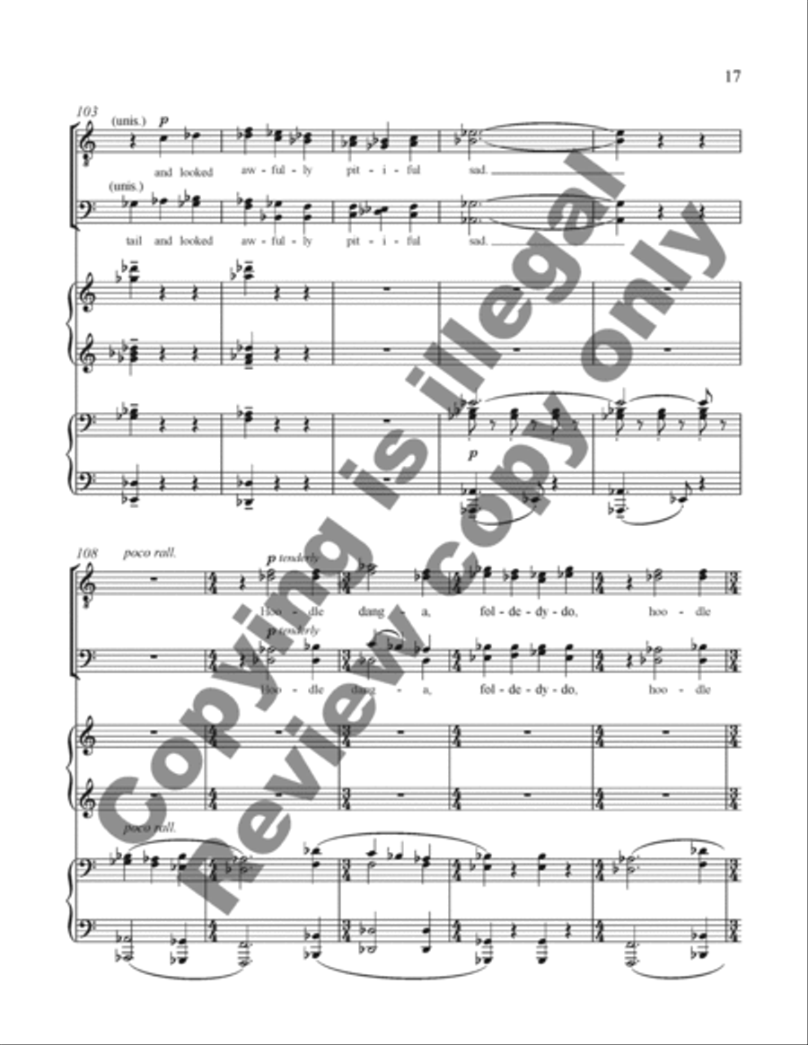 Sweet Betsy Sweet Betsy TTBB scores gallery preview page 16