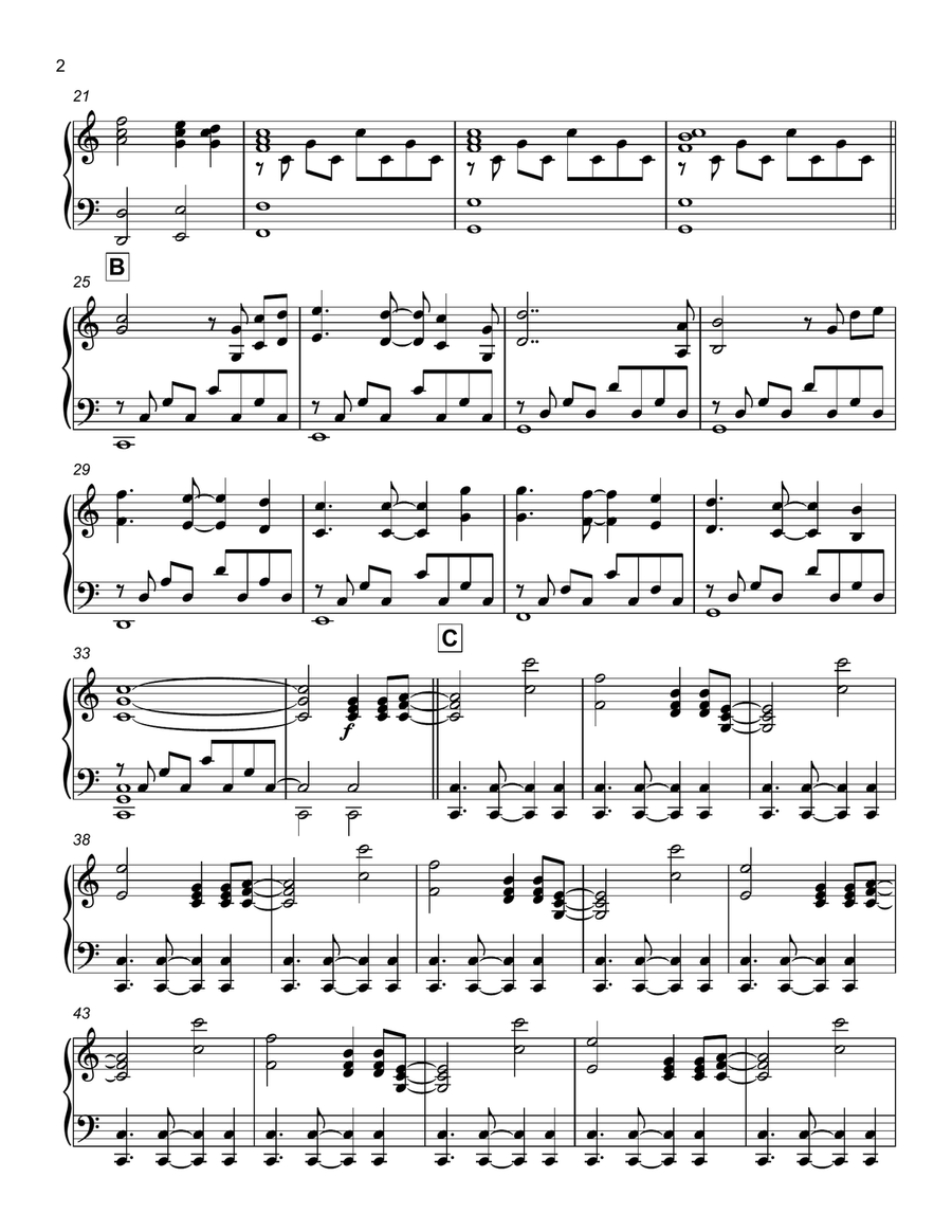 Days Of Thunder Soundtrack Main Theme Piano Solo scores gallery preview page 2