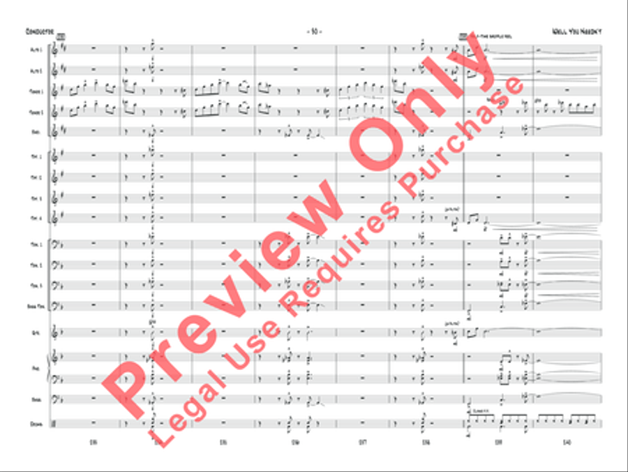 Well You Needn't Jazz Ensemble scores gallery preview page 31