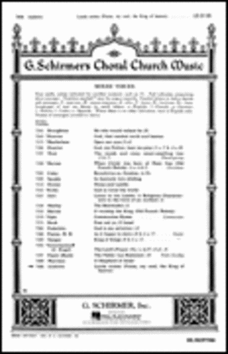 Lauda Anima (Praise My Soul the King of Heaven) 4-Part scores gallery preview page 1