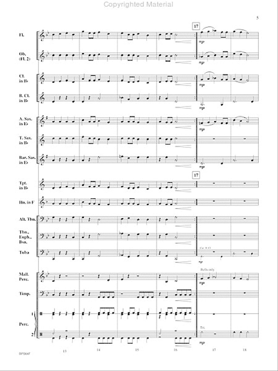 Antagonist Antagonist Concert Band scores gallery preview page 6