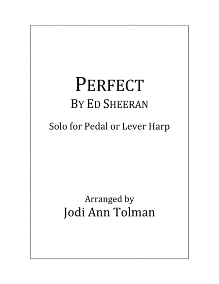 Perfect Harp scores gallery preview page 1