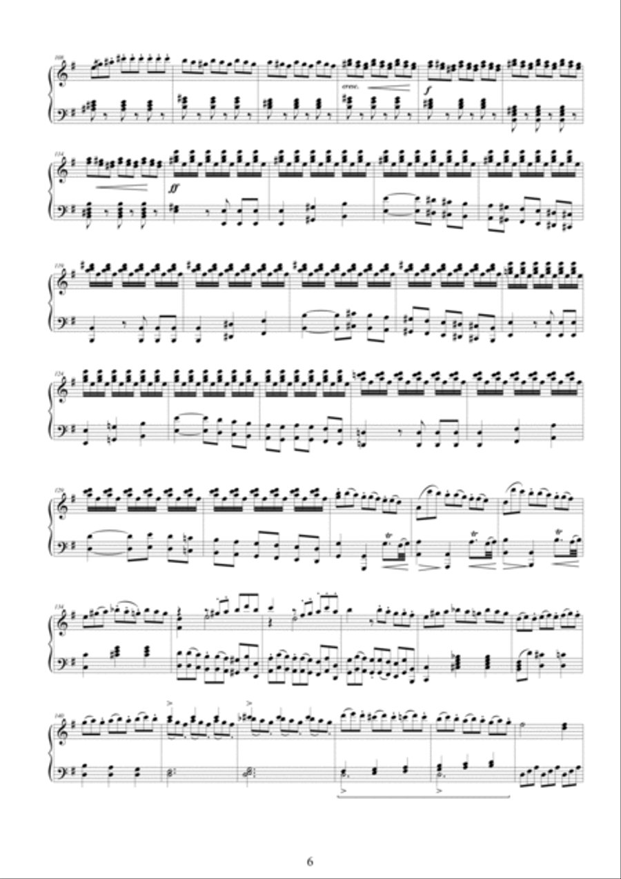 Rossini's arias from - La Gazza ladra - Solo voices and piano Voice Solo scores gallery preview page 6