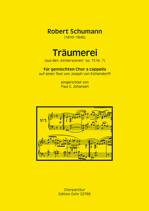 Book cover for Träumerei für gemischten Chor a cappella (nach Kinderszenen op. 17/7)