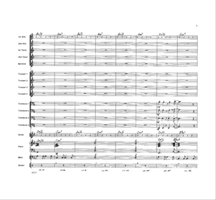 One to One Jazz Ensemble scores gallery preview page 7