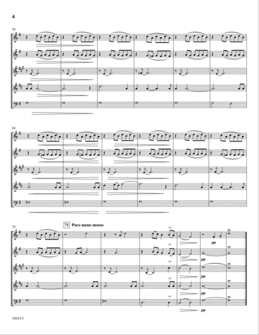 Rise Up, Shepherd Rise Up, Shepherd Woodwind Quintet scores gallery preview page 4