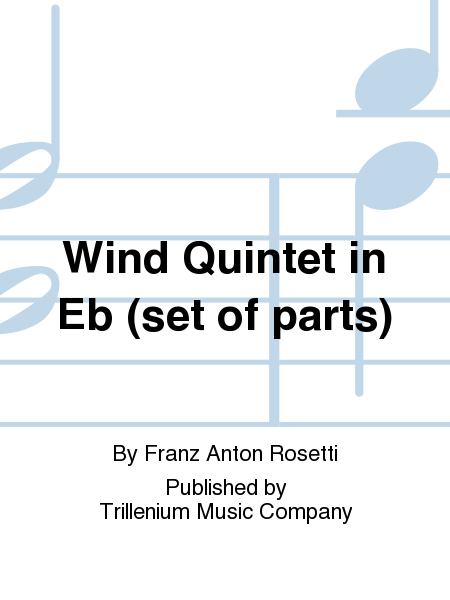 Wind Quintet in Eb (set of parts)