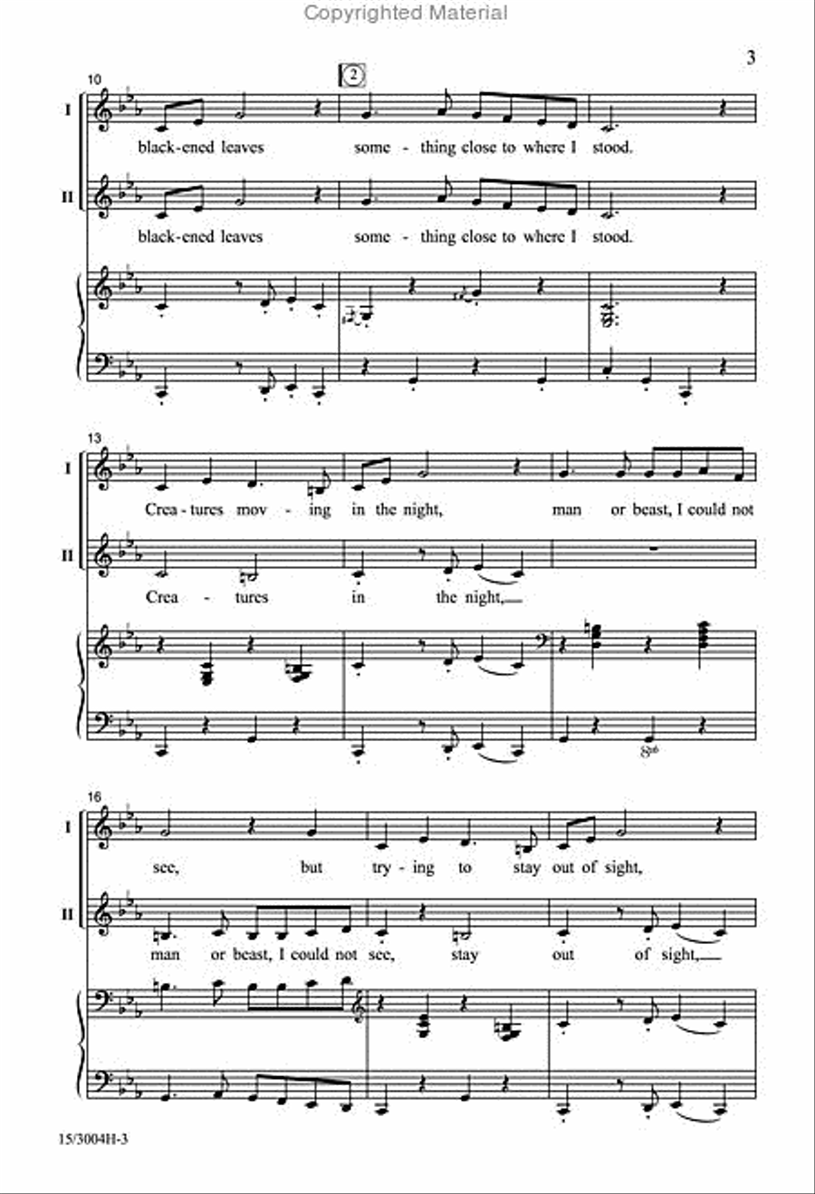 Something in the Dark Something in the Dark 2-Part scores gallery preview page 3
