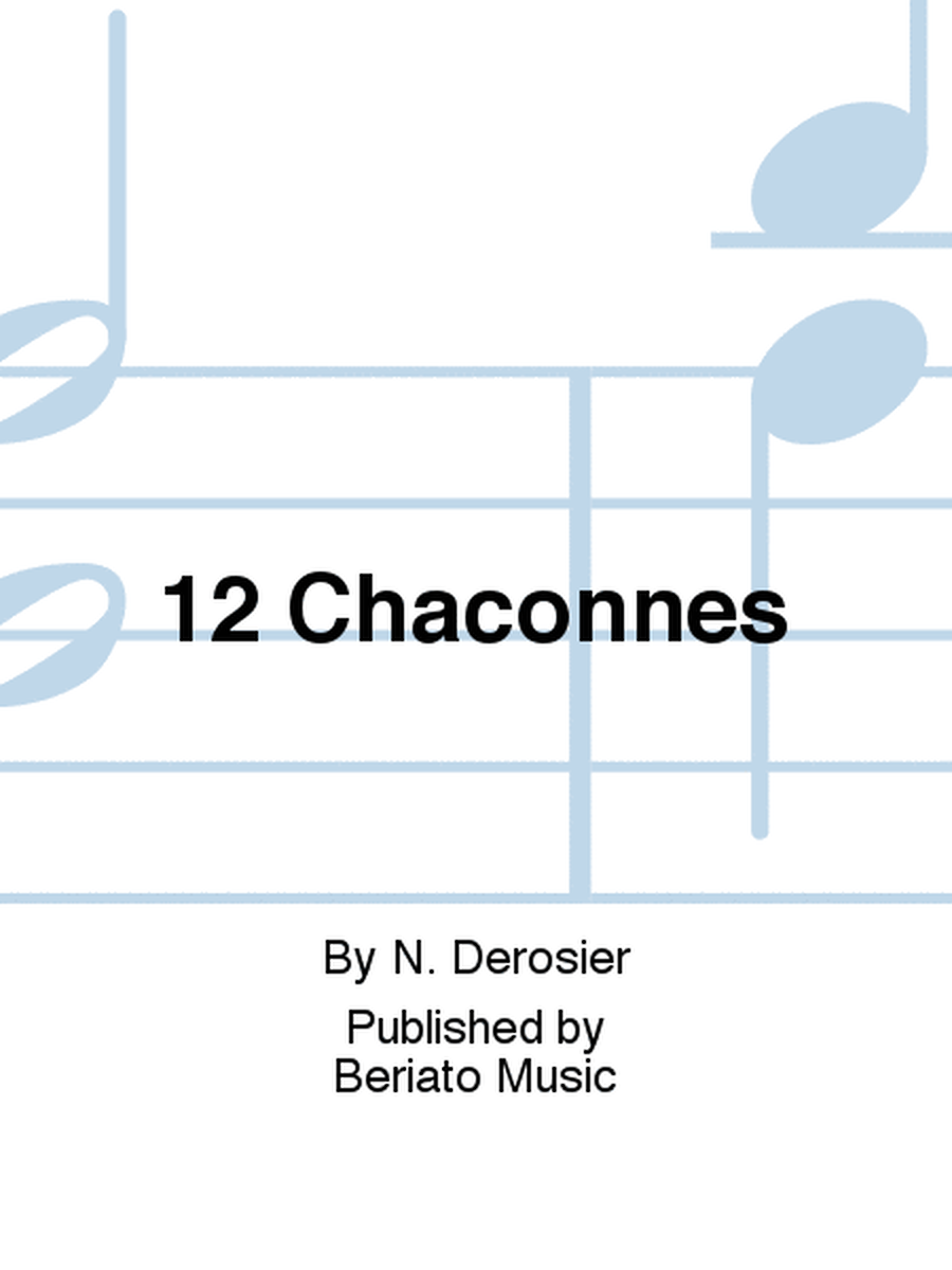 12 Chaconnes