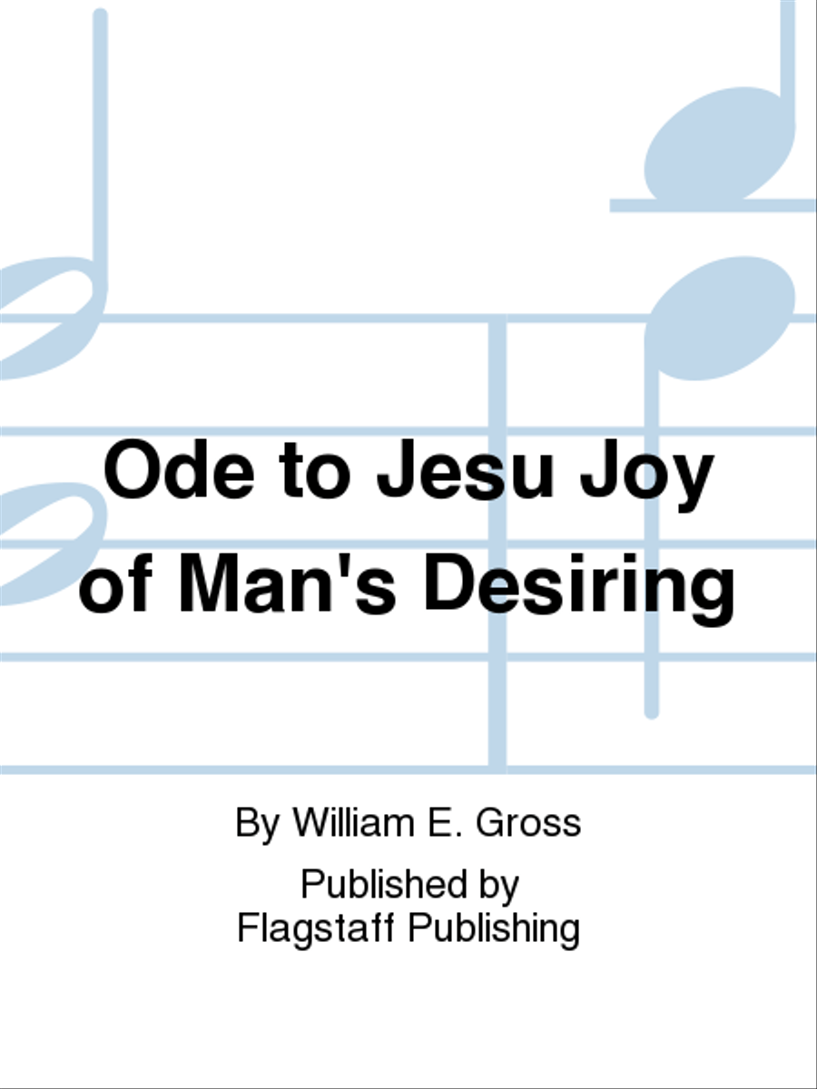 Ode to Jesu Joy of Man's Desiring Handbell Choir scores gallery preview page 1
