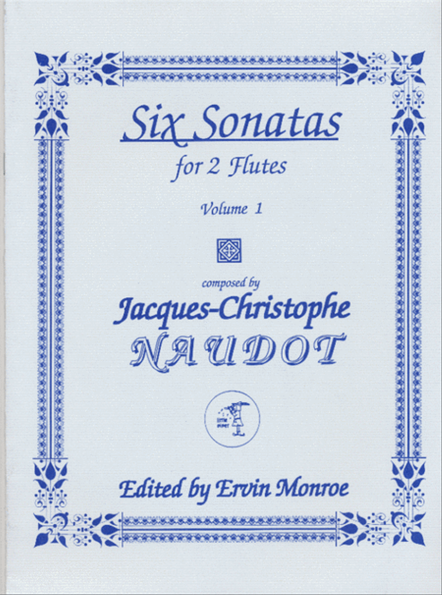 Six Sonatas for 2 Flutes. Volume 1, Nos. 1-3 image number null