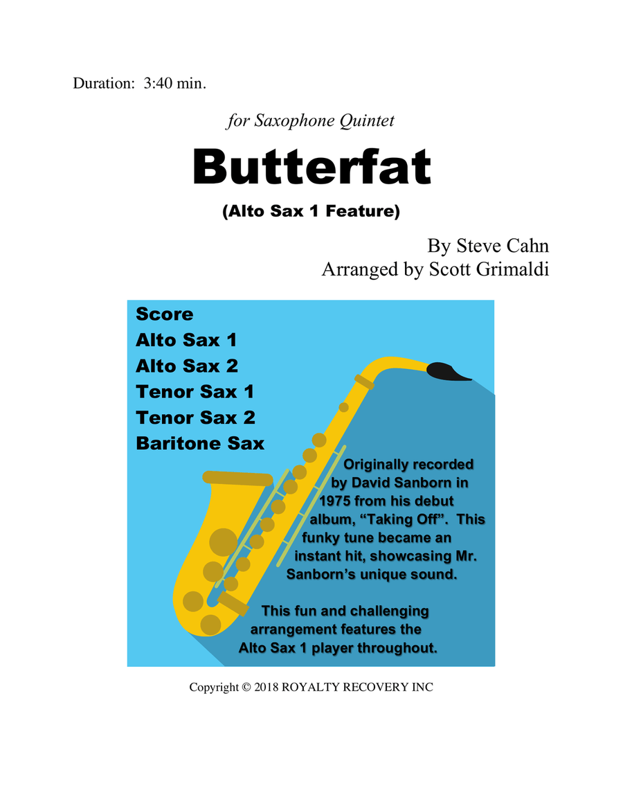 Butterfat Woodwind Trio scores gallery preview page 1