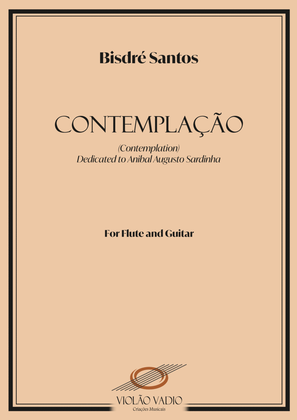 Book cover for Contemplation (Flute and guitar version)