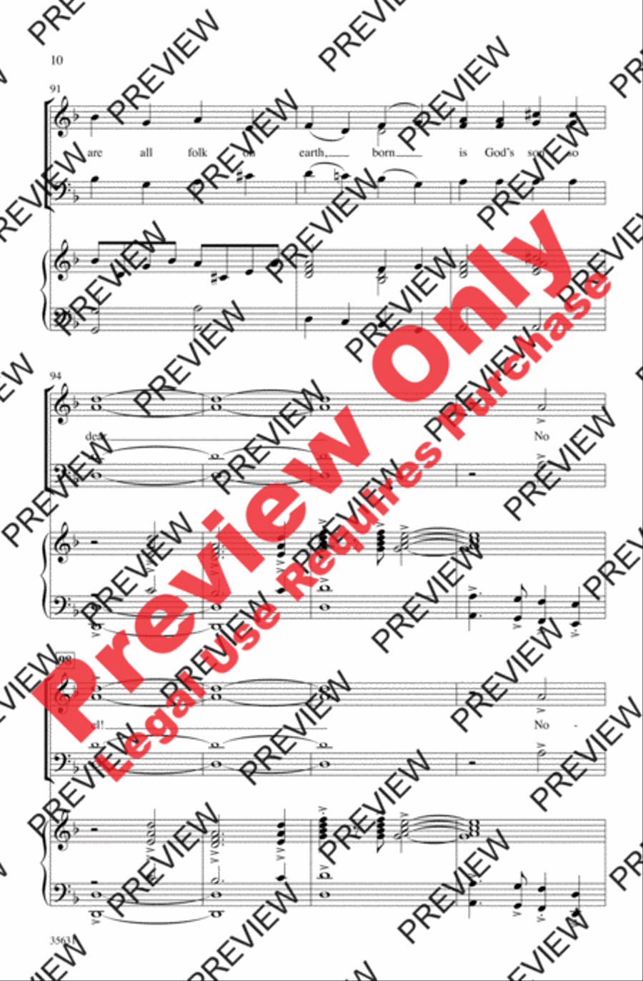 Masters in This Hall Masters in This Hall 3-Part scores gallery preview page 10