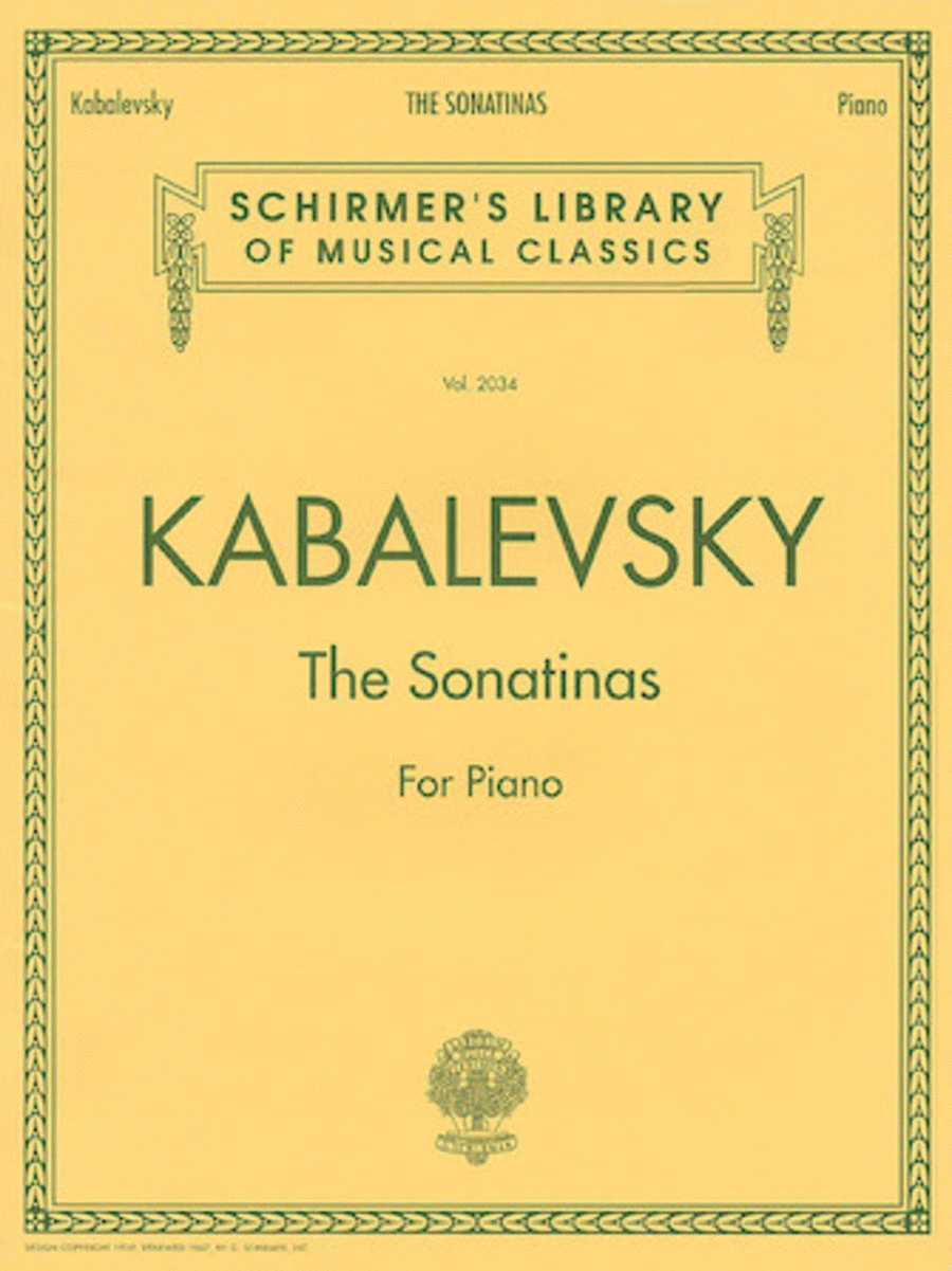 The Sonatinas Piano Solo scores gallery preview page 1