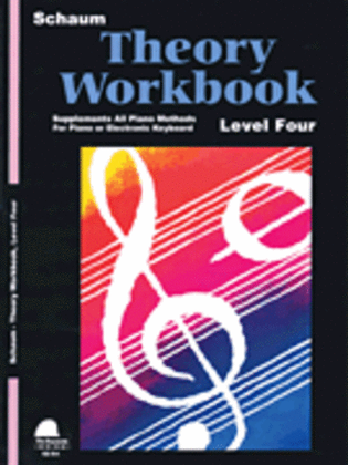 Book cover for Theory Workbook – Level 4