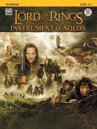 Book cover for The Lord of the Rings - Instrumental Solos (Trombone)