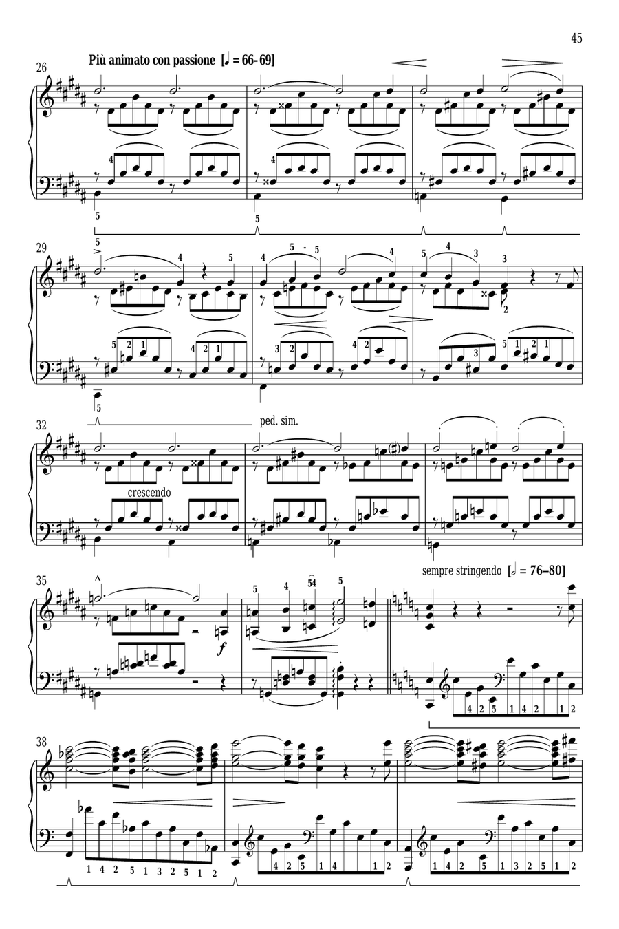 Libestraum No. 3 Piano Solo scores gallery preview page 3