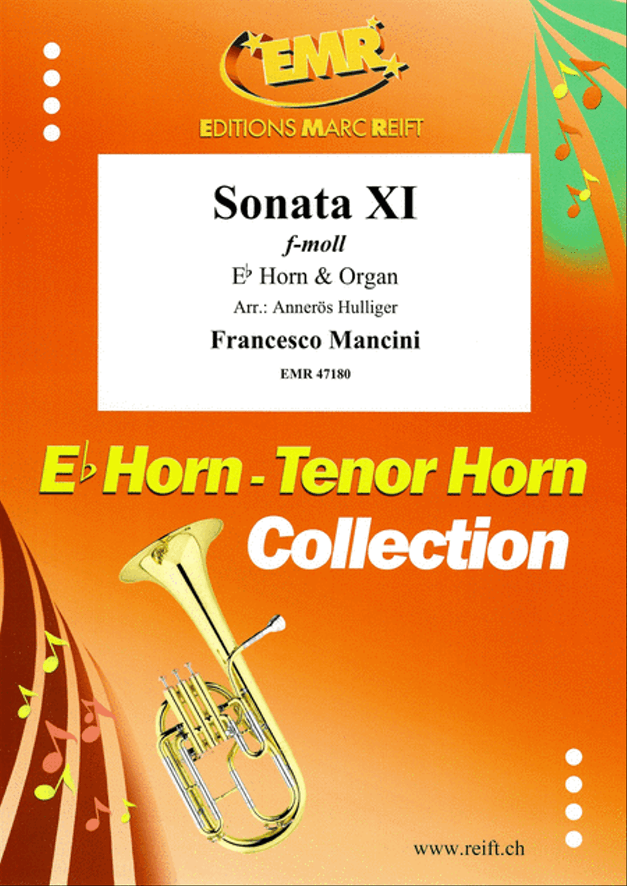 Sonata XI Horn scores gallery preview page 1