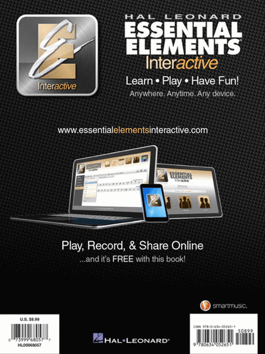 Essential Elements for Strings - Book 2 with EEi (Violin)